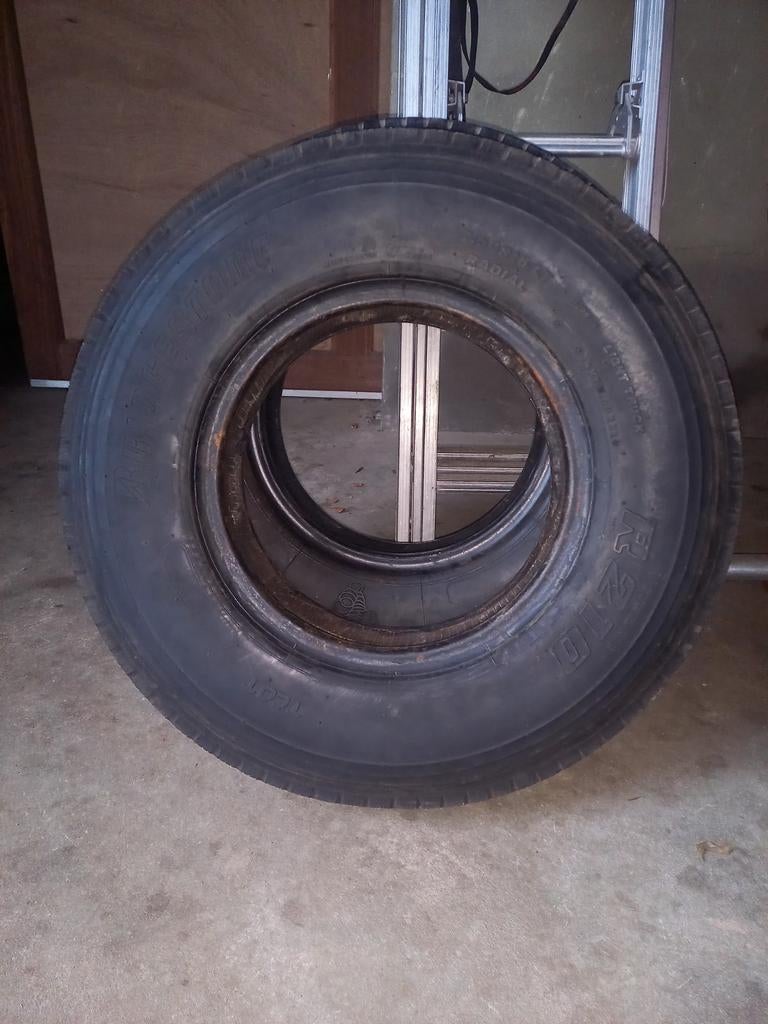 2x band 7.50x16, Ophalen