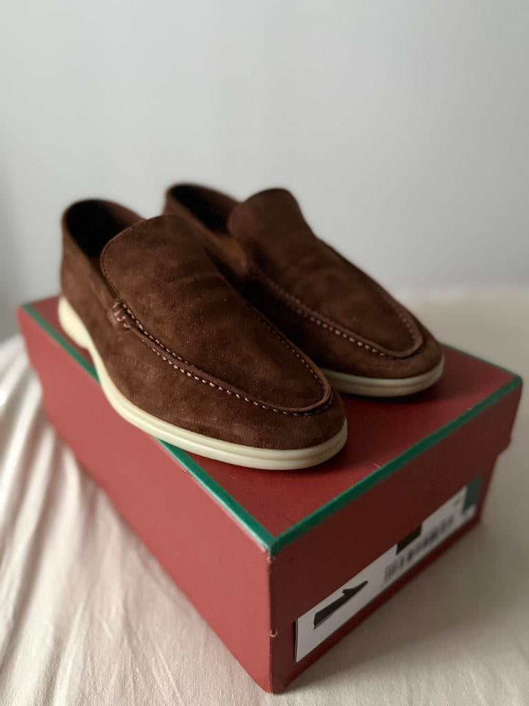 Loro Piana heren loafers, Kleding | Heren, Schoenen, Bruin, Zo goed als nieuw, Loafers, Ophalen