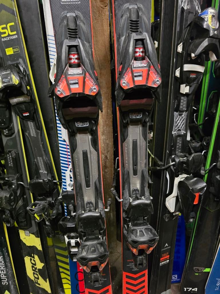 175cm VOLKL RACETIGER GS WOODCORE TIP ROCKER, Overige merken, 160 tot 180 cm, Ophalen of Verzenden, Zo goed als nieuw