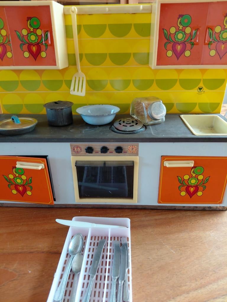 Vintage speelgoed keuken, Ophalen of Verzenden