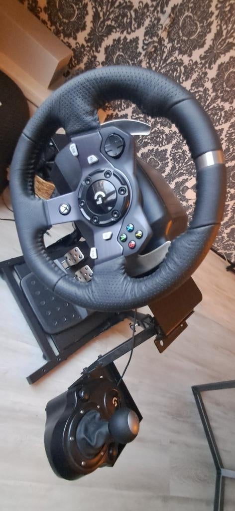 Steering wheel Logitech G920 + Shifter + Stand! *Like new*, Ophalen of Verzenden, Zo goed als nieuw