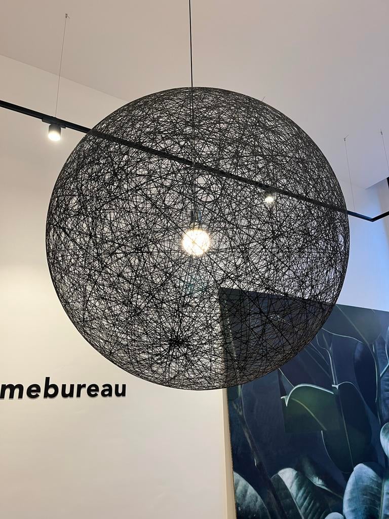 Moooi Random Light II Hanglamp Ø105 Zwart, Ophalen, Overige materialen, Zo goed als nieuw, Dutch Design