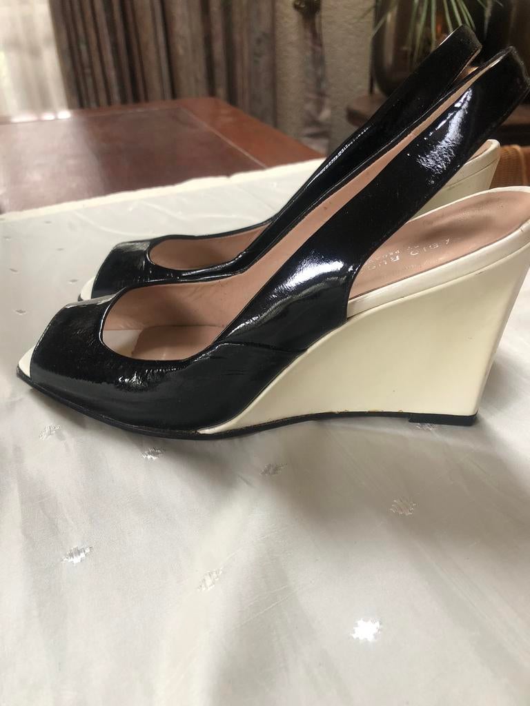 Fabio Rusconi, chique lakschoen lakleer,, Zwart, Fabio Rusconi, Ophalen of Verzenden, Zo goed als nieuw