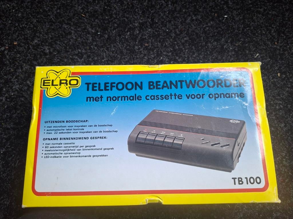 Elro Telefoonbeantwoorder., Ophalen of Verzenden