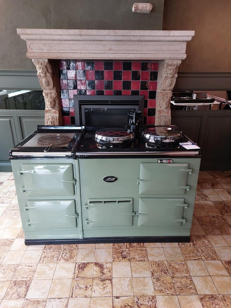 Aga 4 oven te koop, 60 cm of meer, Ophalen of Verzenden, Gas, Vrijstaand