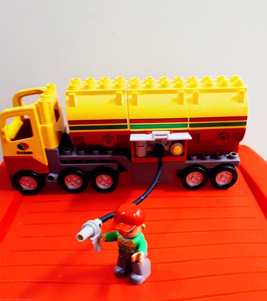 Lego Duplo Tankwagen 5605, Ophalen of Verzenden, Zo goed als nieuw, Duplo