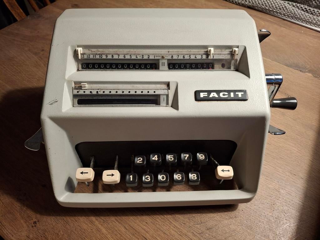 Vintage Facit Rekenmachine C1-13, Ophalen of Verzenden