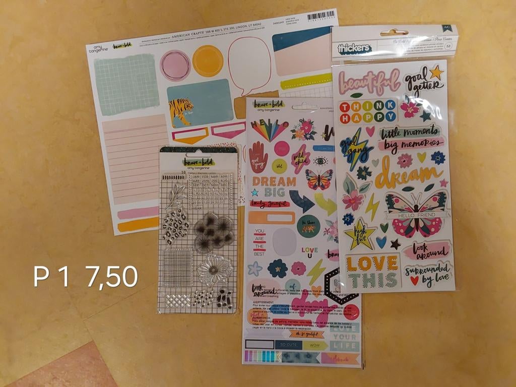Scrapbook Papier, Embellishments & Stickers - Diverse Sets, Hobby en Vrije tijd, Scrapbooking, Ophalen of Verzenden, Nieuw