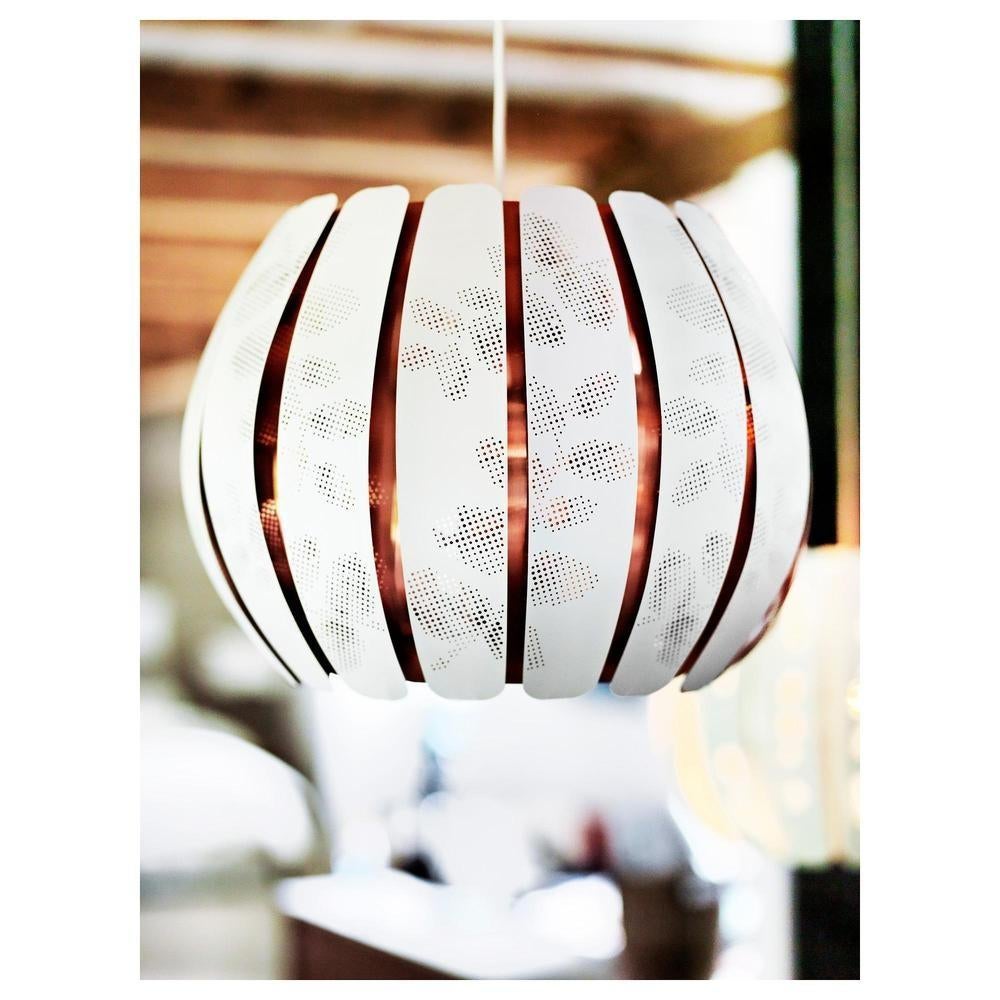 Ikea Overud Hanglamp Wit/Koper, Ophalen of Verzenden