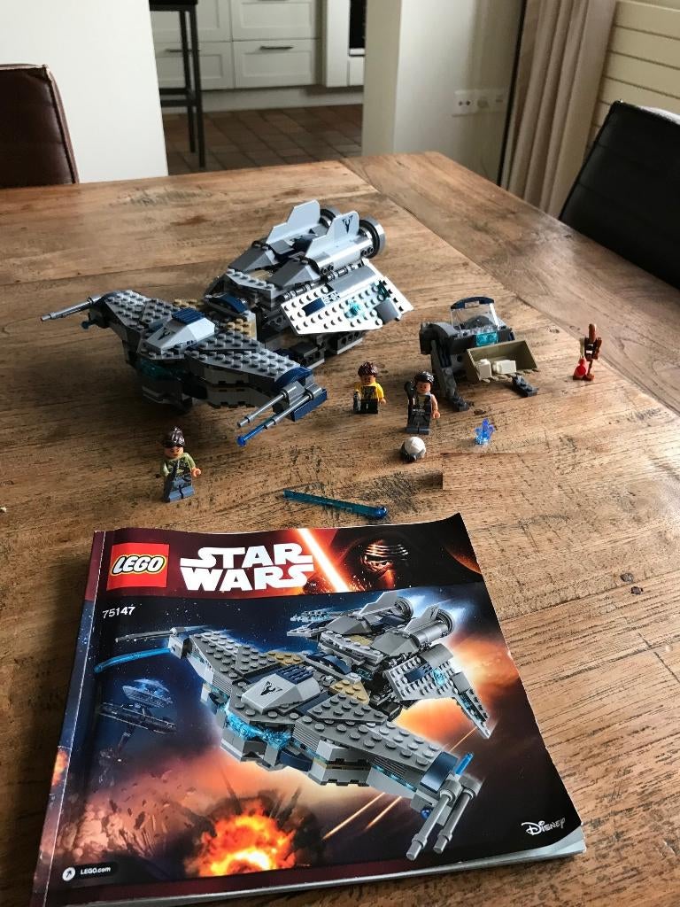Lego Star Wars 75147 StarScavenger, Ophalen of Verzenden, Zo goed als nieuw, Complete set, Lego
