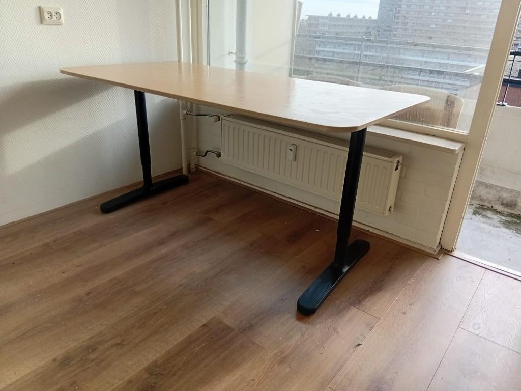 IKEA BEKANT bureau, Ophalen, Gebruikt