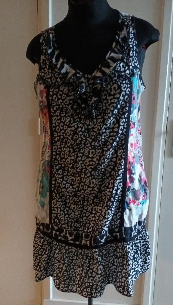 zgan zomerjurk Etam mt L, Maat 38/40 (M), Ophalen of Verzenden, Zo goed als nieuw, Miss Etam