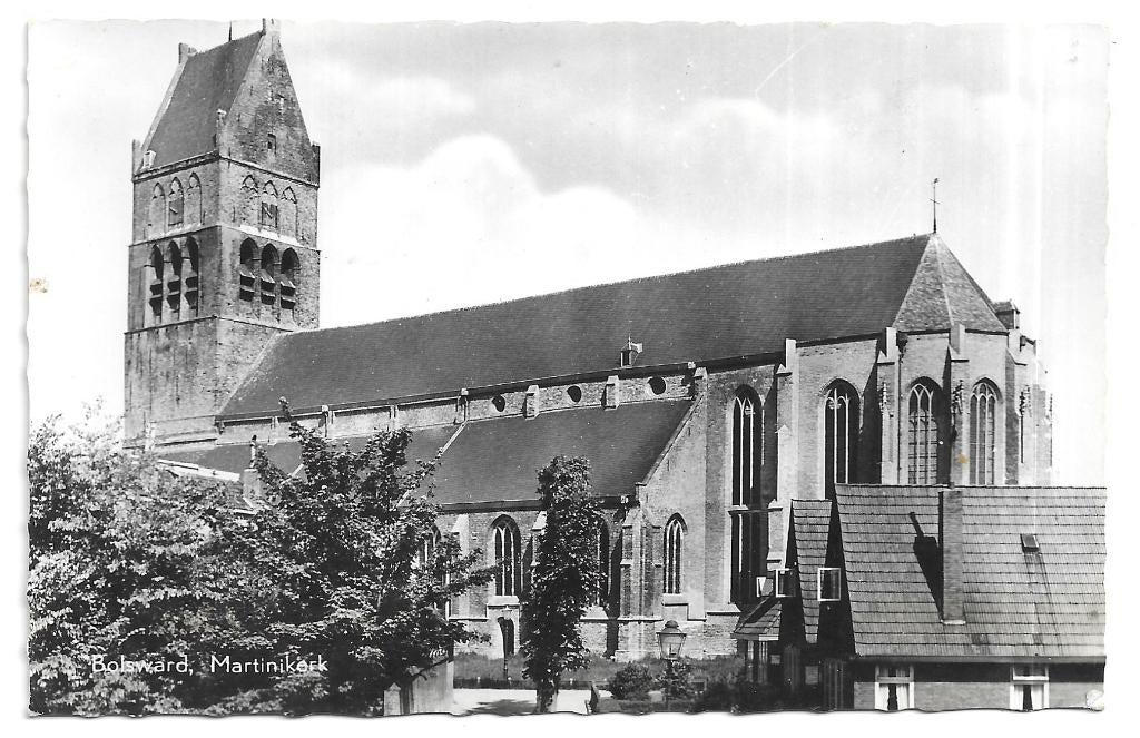 AK Bolsward - Martinikerk, Verzenden, 1960 tot 1980, Ongelopen, Friesland