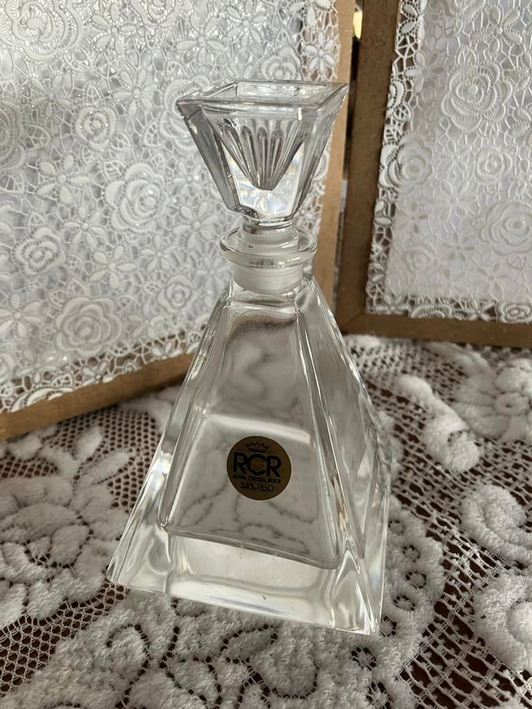 Kristallen( parfum) flesje, Ophalen of Verzenden