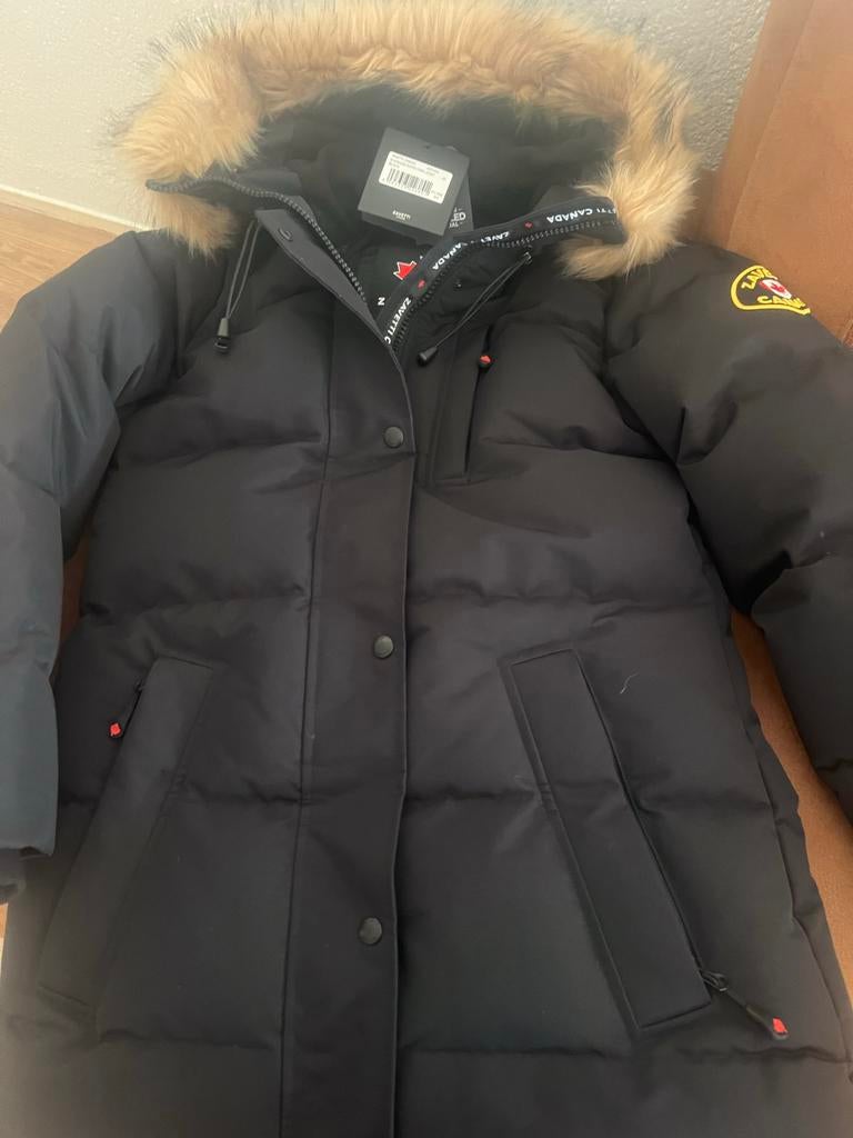 Nieuwe Zavetti Jas XS met kaartjes!, Ophalen of Verzenden, Nieuw, Maat 34 (XS) of kleiner, Zwart