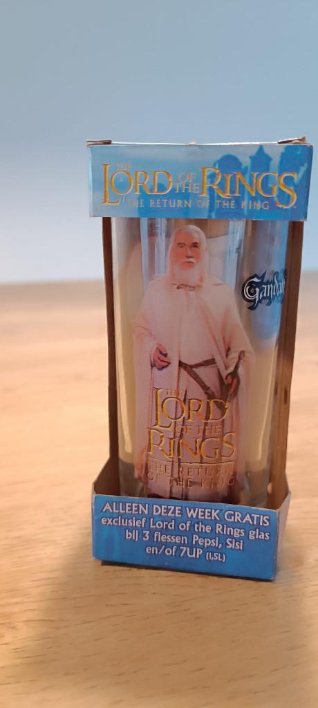 Pepsi glas Lord Of The Rings, Verzamelen, Lord of the Rings, Ophalen, Zo goed als nieuw, Overige typen