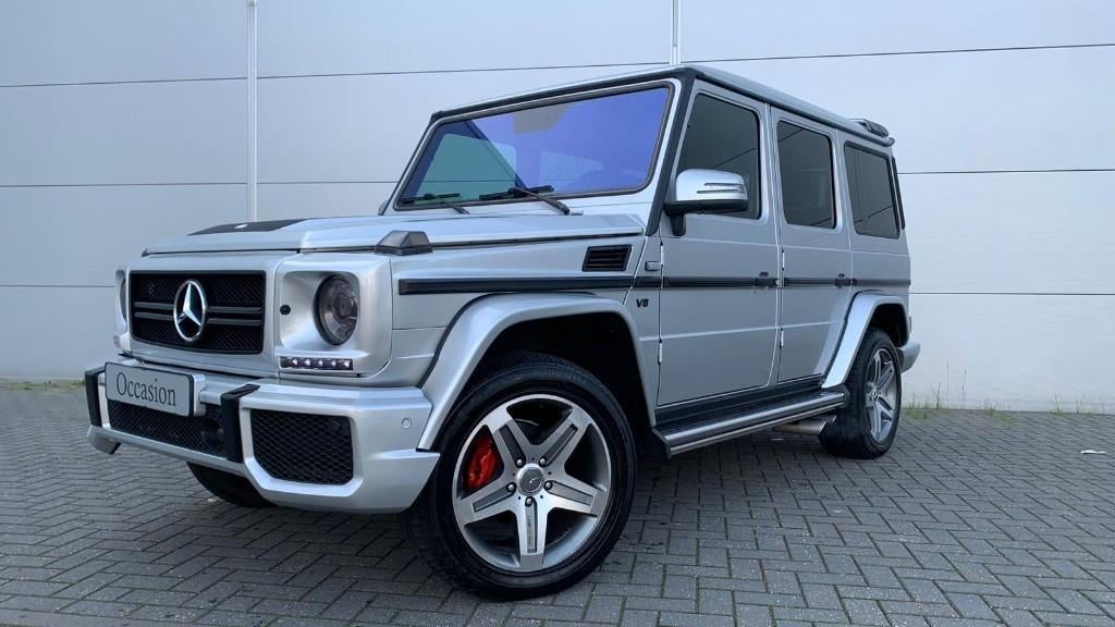 Mercedes-Benz G-klasse 55 AMG Aut, Youngtimer, Schuifdak, Auto's, Mercedes-Benz, Automaat, G-Klasse, Leder, Bedrijf