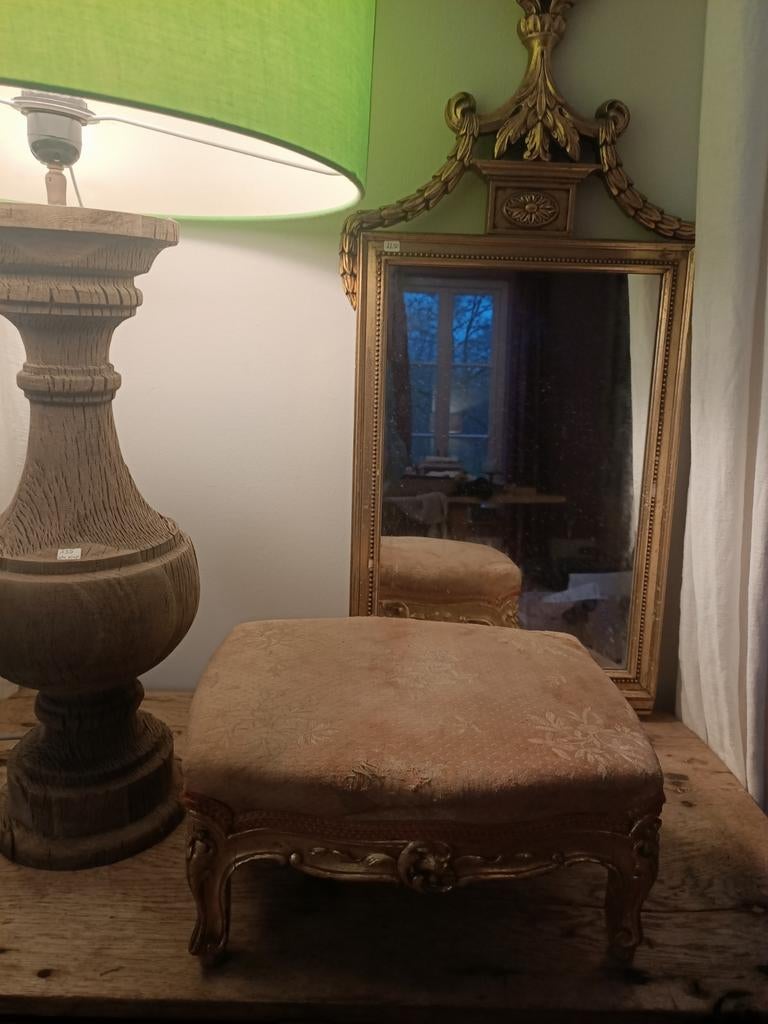 Antieke footstool, Antiek en Kunst, Ophalen of Verzenden