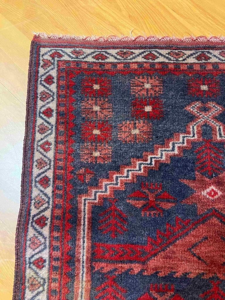 Handgeknoopt Beluchi tapijt 122/71, Gebruikt, 100 tot 150 cm, Etten-Leur, DJT@dejuistetoon.eu