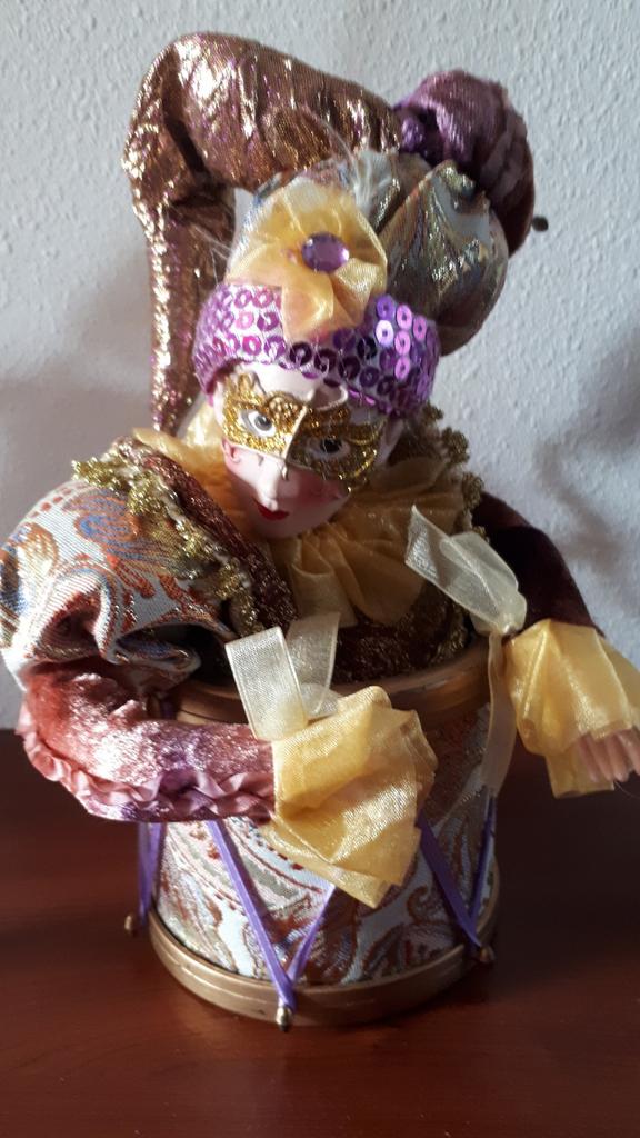 Speeldoos harlekin pierrot, Ophalen of Verzenden