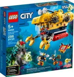 LEGO City Ocean  Exploration Submarine, Verzenden, Zo goed als nieuw, Complete set, Lego