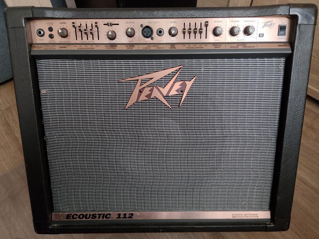 Peavey Ecoustic 112 Akoestische Gitaarversterker, Muziek en Instrumenten, Ophalen, Gebruikt, Gitaar, 100 watt of meer