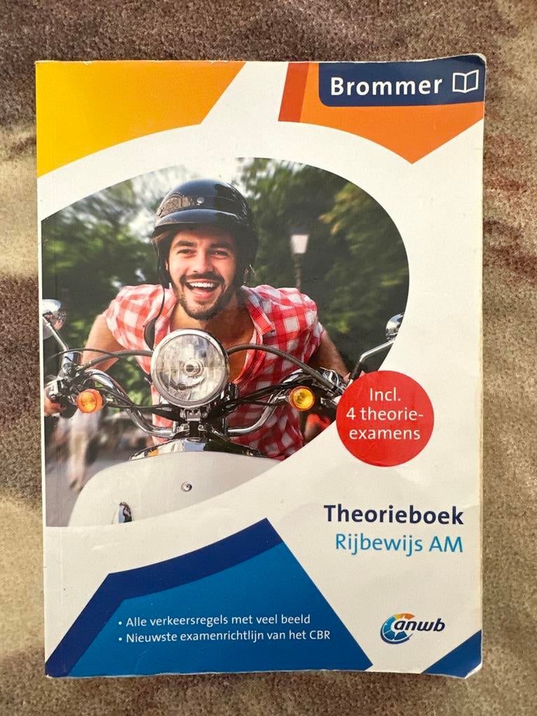 Theorieboek Brommer Rijbewijs, Ophalen of Verzenden, Gelezen, Algemeen