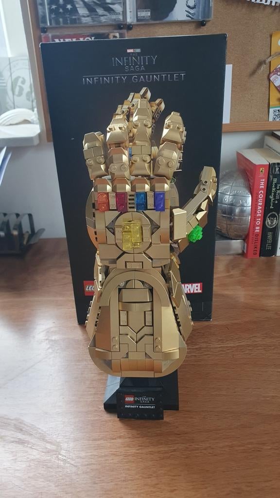 Lego Infinity Gauntlet 76191 - Compleet met doos, Ophalen of Verzenden, Zo goed als nieuw, Complete set, Lego