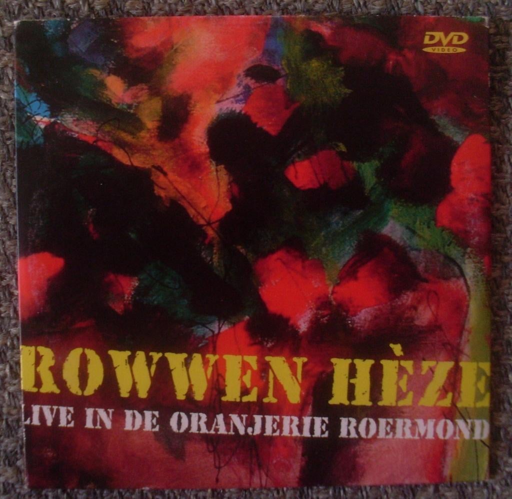 DVD Rowwen Heze - Live in De Oranjerie Roermond, Alle leeftijden, Ophalen of Verzenden, Zo goed als nieuw, Muziek en Concerten