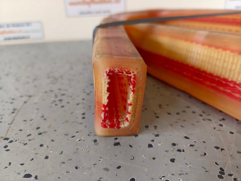 dubbele beschermhoes voor hijsbanden en rondstroppen, Doe-het-zelf en Verbouw, Lieren en Takels, Ophalen of Verzenden, Zo goed als nieuw