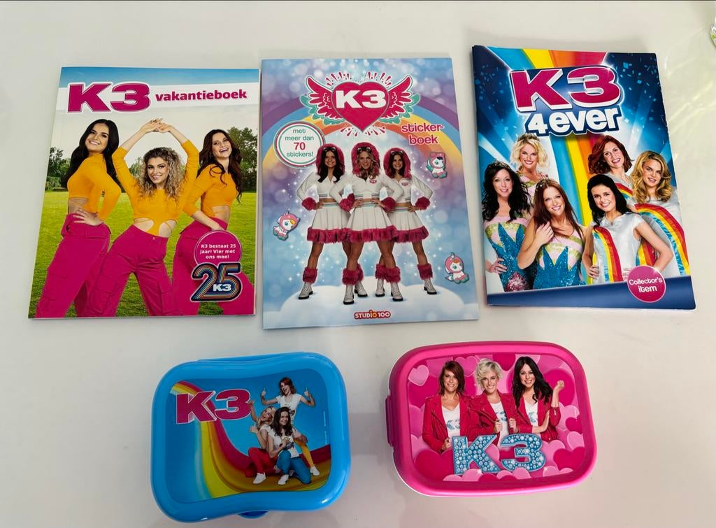 K3 diverse spullen, Ophalen of Verzenden, Zo goed als nieuw, Jongen of Meisje