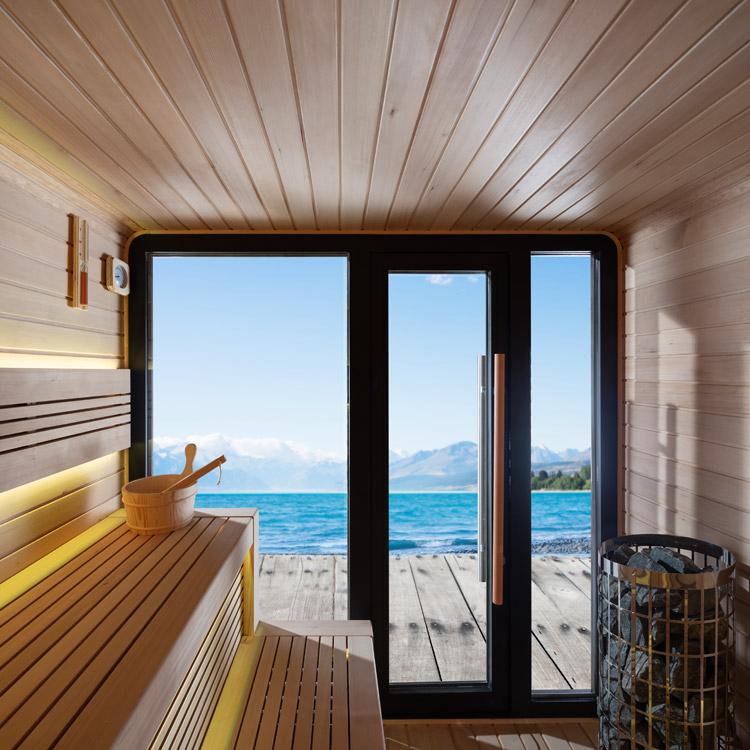 LUXE BUITENSAUNA CUBE 250X250 | 9KW HARVIA KACHEL, Info@inner-stillness.nl, Fins of Traditioneel, 7665VB, Inner Stillness Wellness Retreat B.V