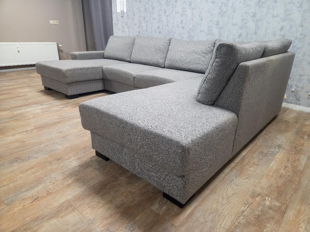 Zeer Mooi Groot Grijs U Bankstel, Info@banxtel.nl, 3194DC, U Bankstel, Hoekbank