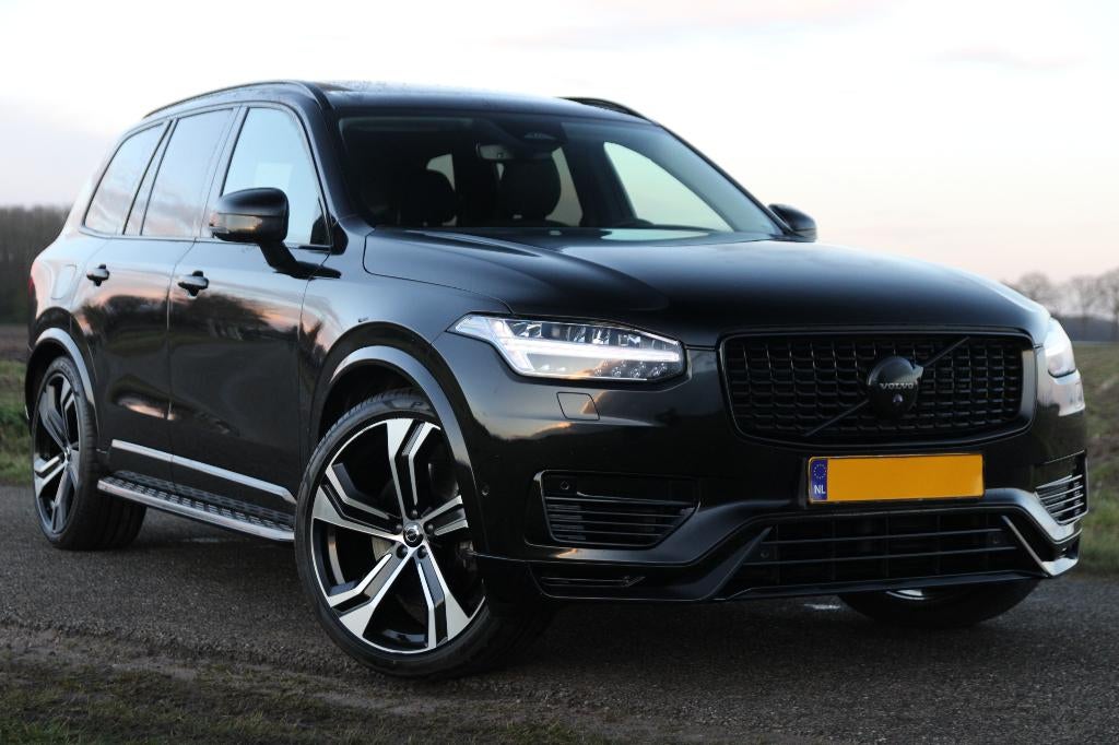 Volvo XC90 T8 Recharge AWD Ultimate Bright Long Range,22inch, 4 cilinders, 1969 cc, Zwart, Leder