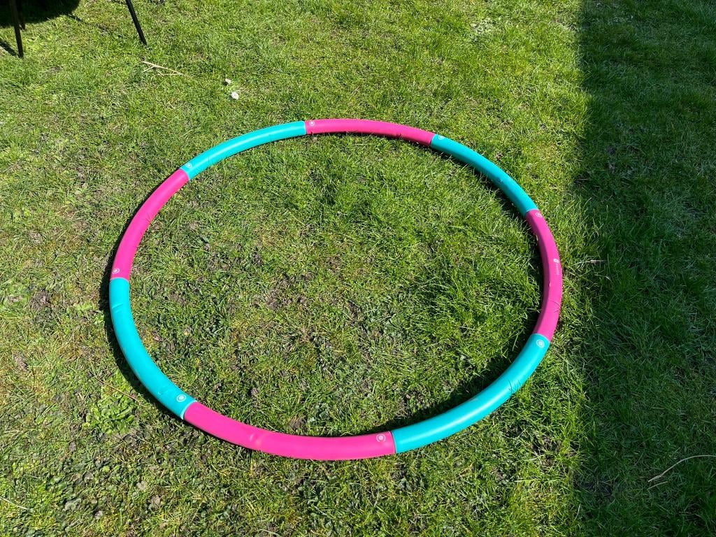 Fitness hoelahoep (verzwaard) Domyos, Ophalen of Verzenden, Met gewicht, Zo goed als nieuw, Fitness hoelahoep