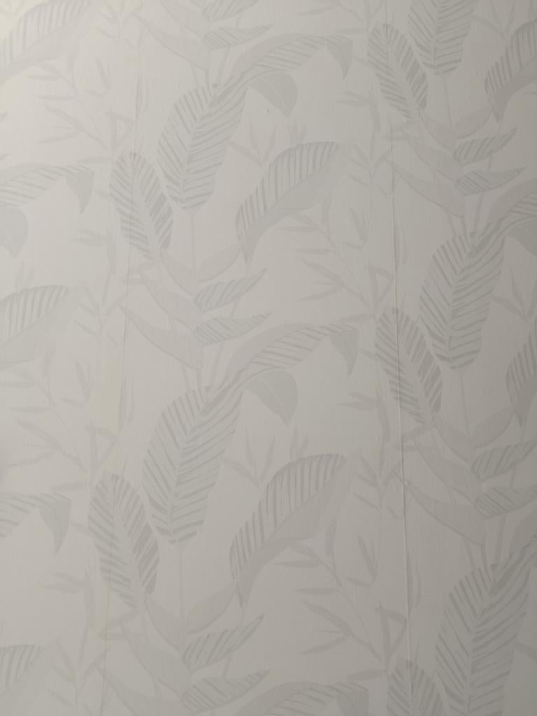 Behang, Ophalen, Minder dan 10 m², Wit, Modern naturel