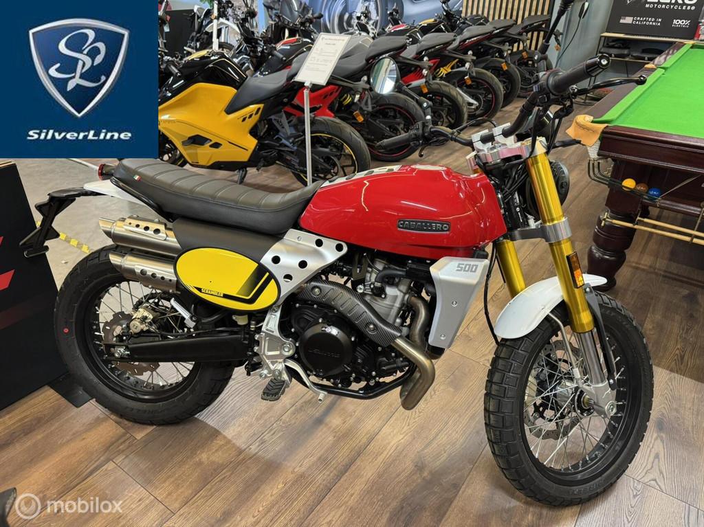 Fantic Caballero 500 Scrambler 2024 model met flinke korting
