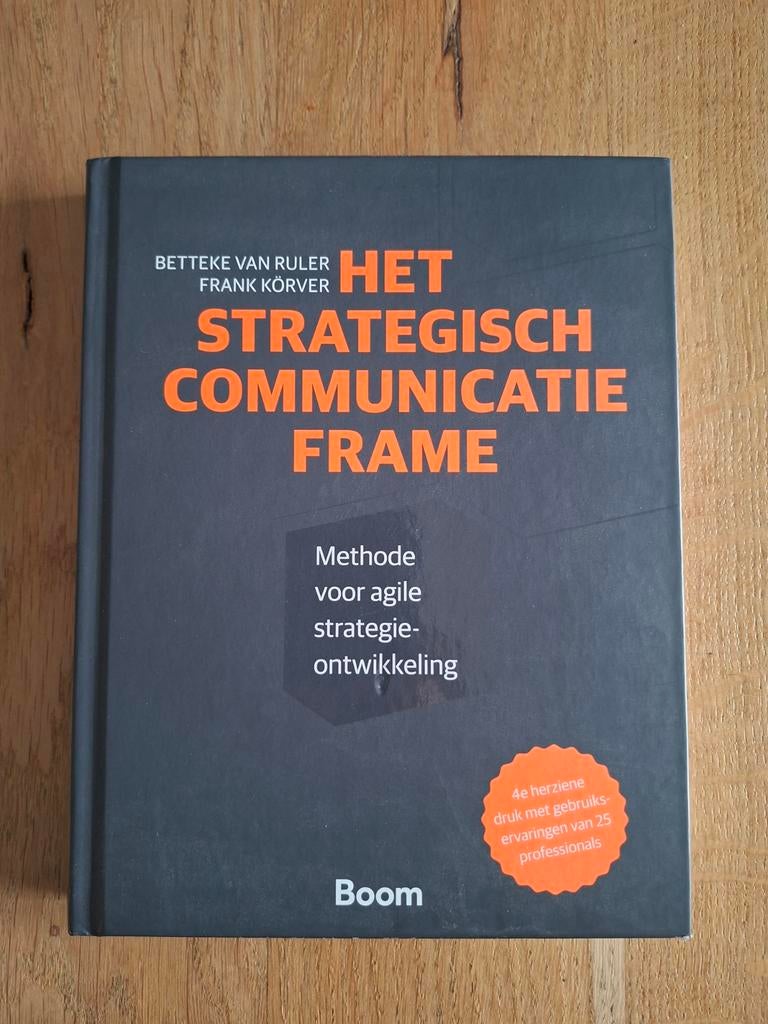 Het Strategisch Communicatieframe - Betteke van Ruler, Ophalen of Verzenden, Zo goed als nieuw, Management