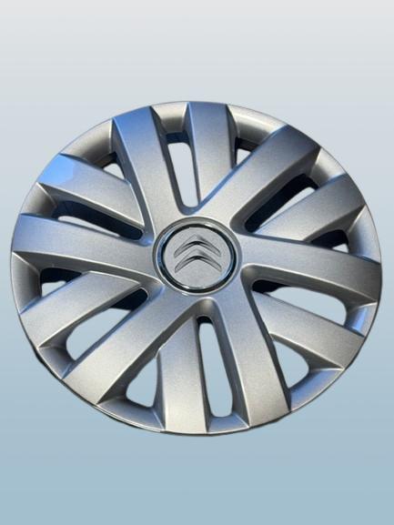DR - Nieuwe 14” Wieldoppen Set Zilver voor Citroen C1/C3, Citroen, Nieuw, Ophalen of Verzenden, Citroen