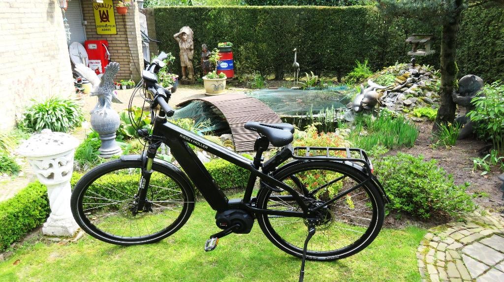 Riese & Muller Charger 2, maat 46/47, i.z.g.s. zwart., Fietsen en Brommers, Elektrische fietsen, Zo goed als nieuw, 47 tot 51 cm