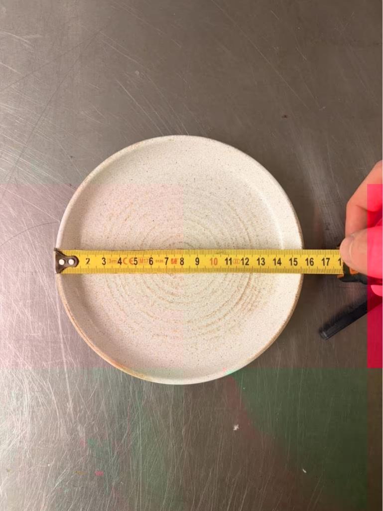 Gebaksbordje 17cm - per 10st, Keramiek, Nieuw, Ophalen of Verzenden, Bord(en)