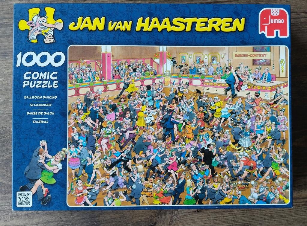Jan van Haasteren - stijldansen, Ophalen of Verzenden, 500 t/m 1500 stukjes, Gebruikt, Legpuzzel
