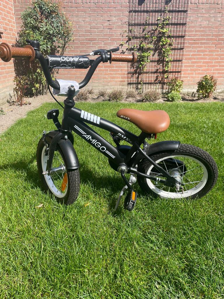 Kinderfiets Amigo BMX Fun 14 inch, Ophalen of Verzenden, Gebruikt, Minder dan 16 inch