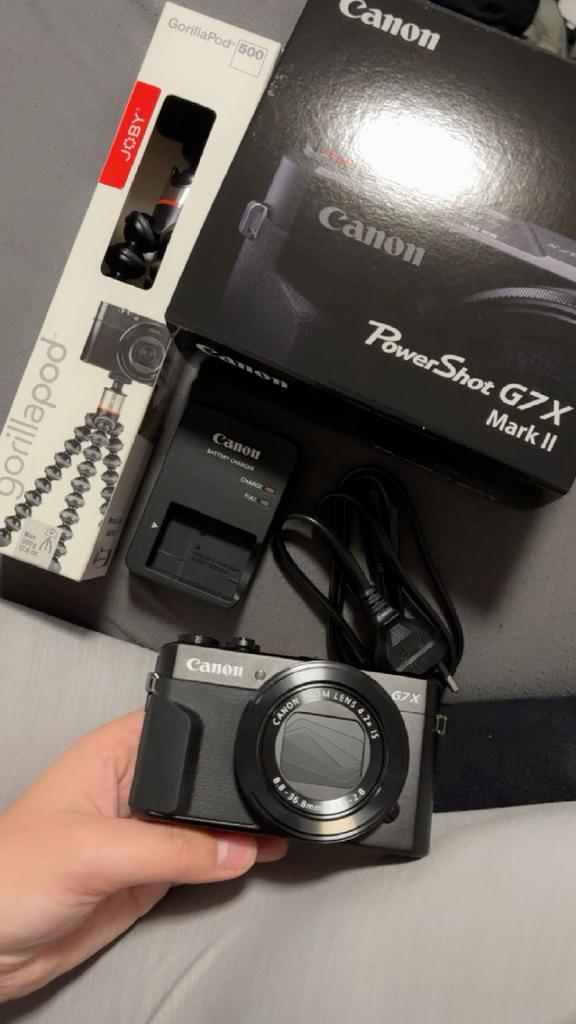 Canan g7x mark ii, Audio, Tv en Foto, Fotocamera's Digitaal, Canon, Compact, Zo goed als nieuw, 4 t/m 7 keer