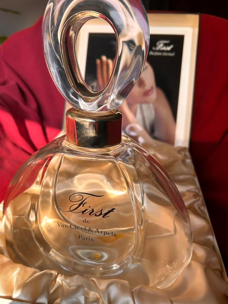 Van Cleef & Arpels “First” - unieke fles., Ophalen of Verzenden, Zo goed als nieuw, Parfumfles