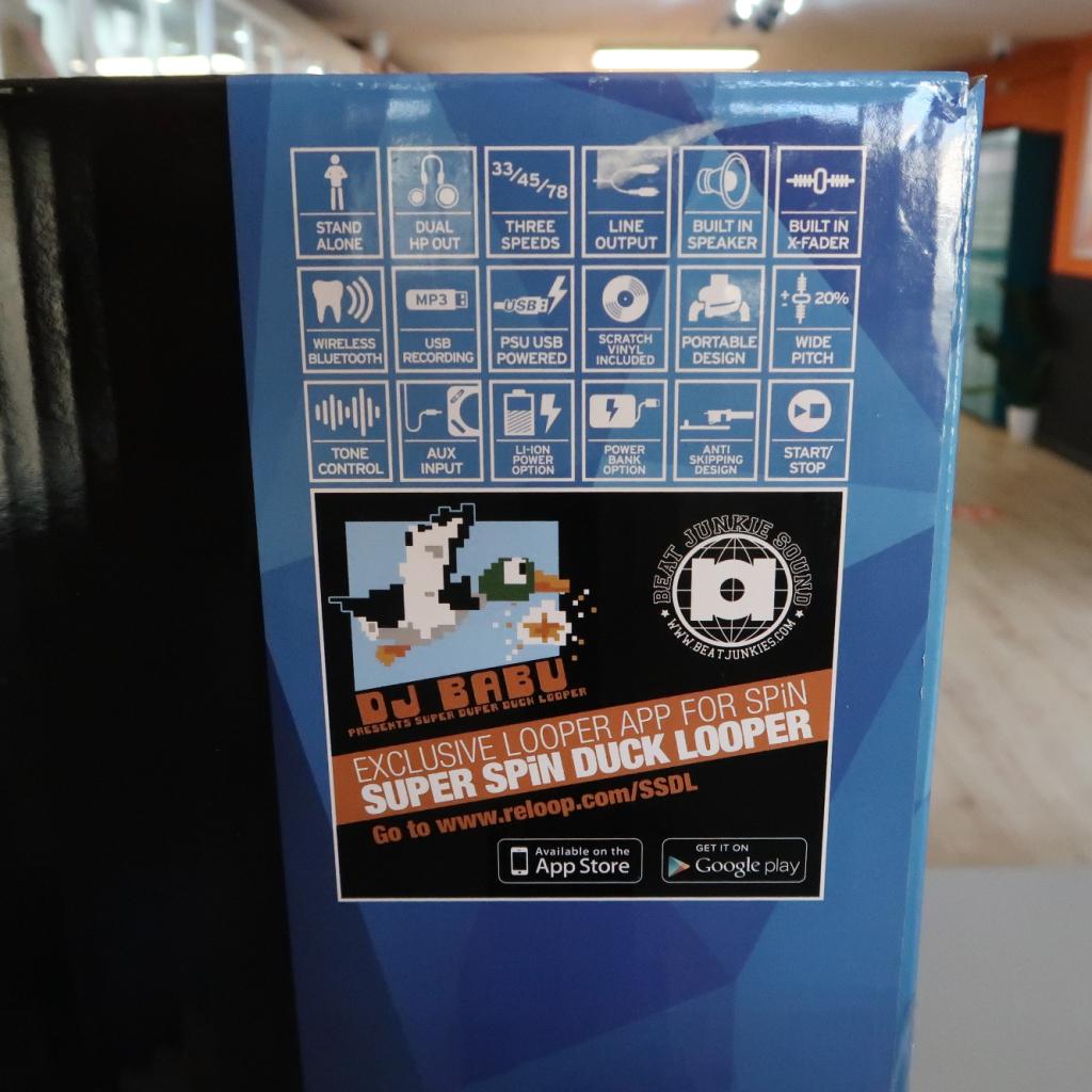 Reloop Spin Draagbare Draaitafel | Nieuw in Doos, Niet ingevuld, Nieuw, Niet ingevuld, Niet ingevuld