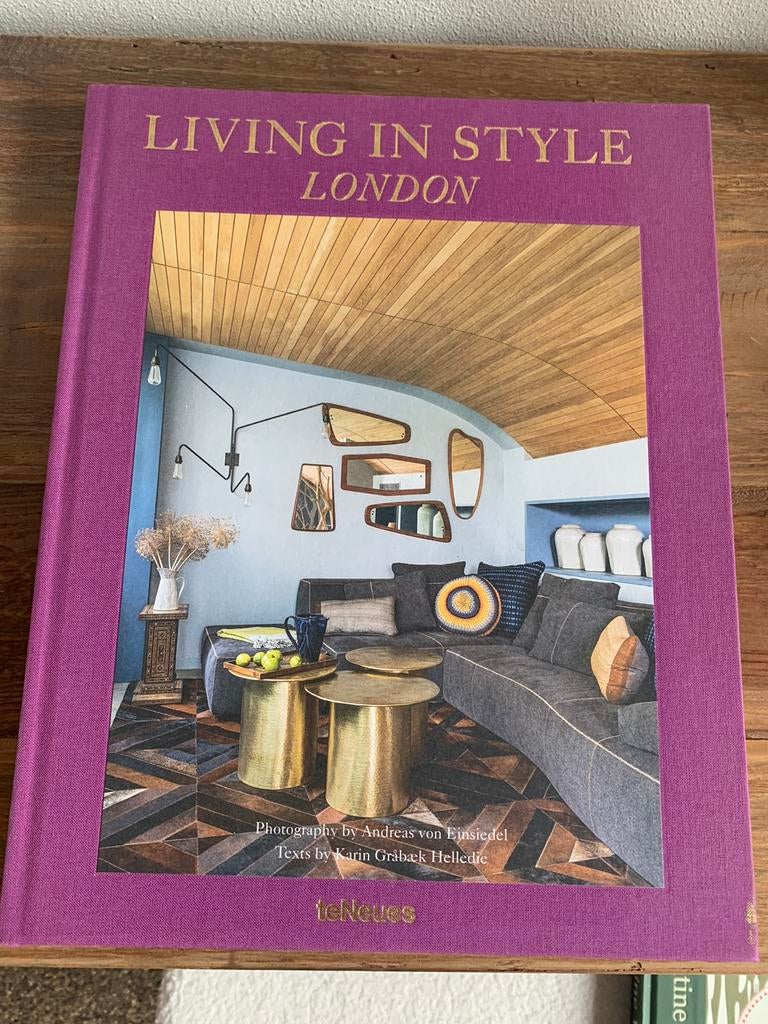 Living in Style London Boek teNeues, Boeken, Ophalen of Verzenden, Zo goed als nieuw, Overige onderwerpen