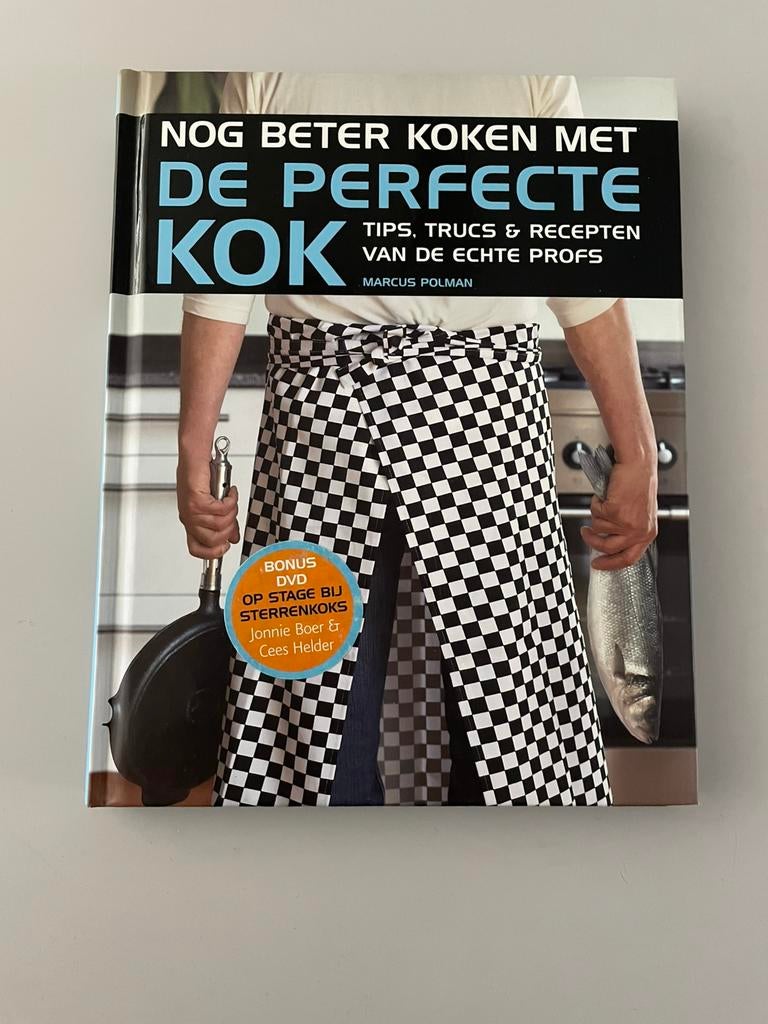Maarten Polman - Nog beter koken met De Perfecte Kok met dvd, Ophalen of Verzenden