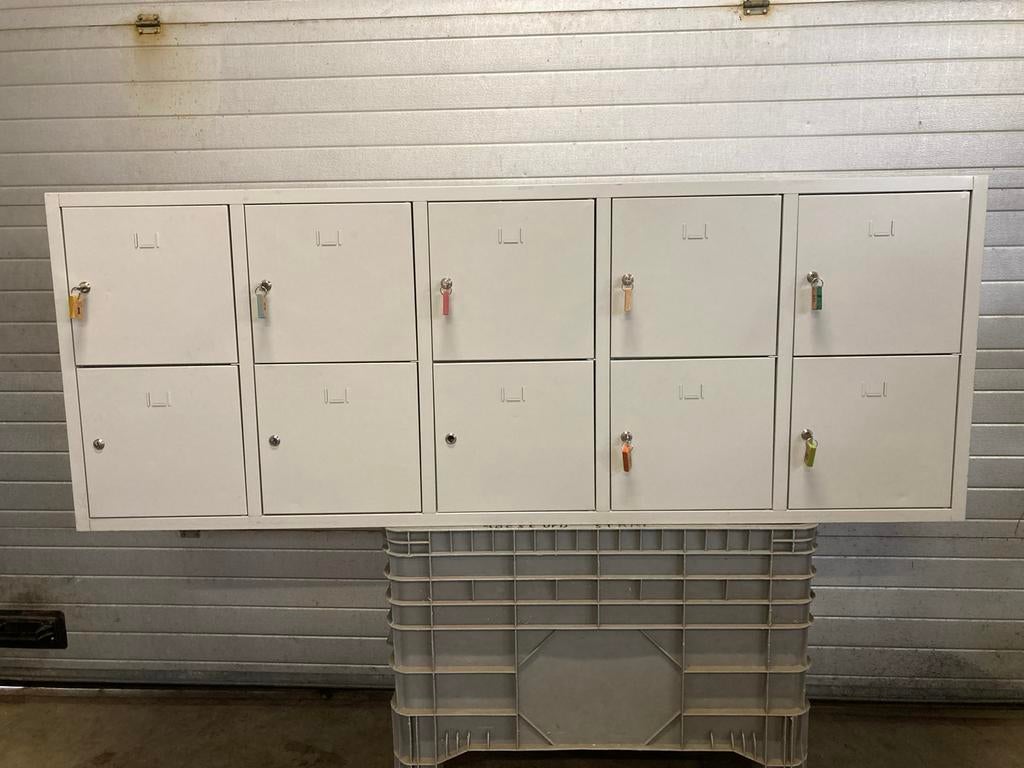 Lockerkast met 10 vakken., Huis en Inrichting, Kasten | Lockerkasten, Ophalen, Gebruikt