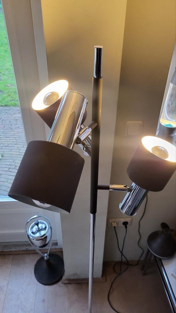 Vintage Hala Gepo jaren 60 70 design vlowrlamp nette staat s, Ophalen, 150 tot 200 cm